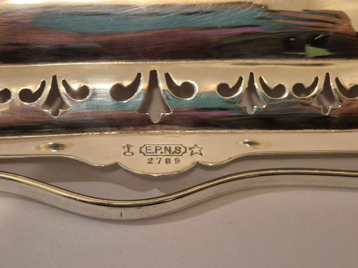 Silver Dutch Bonbon Tray