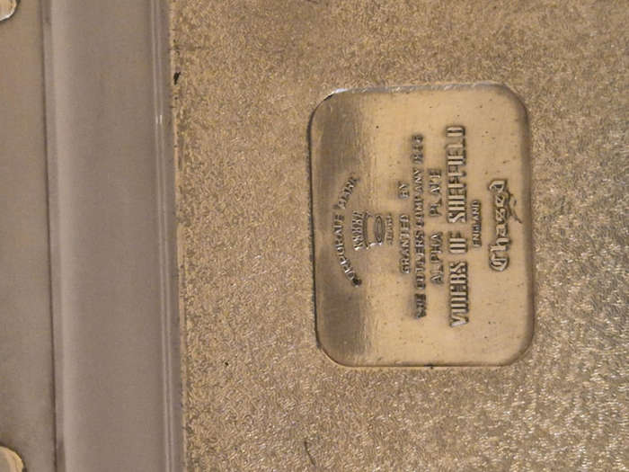 Viners of Sheffield Alpha Plate