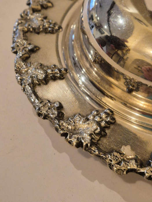 Vintage Silver Plated Butter Dish
