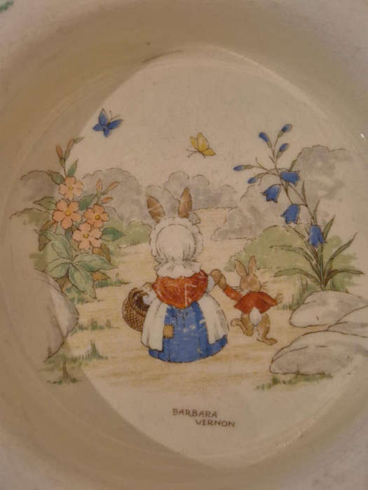 Vintage Royal Doulton Bunnykins 4-Piece Set  Early Edition (c.19371953)