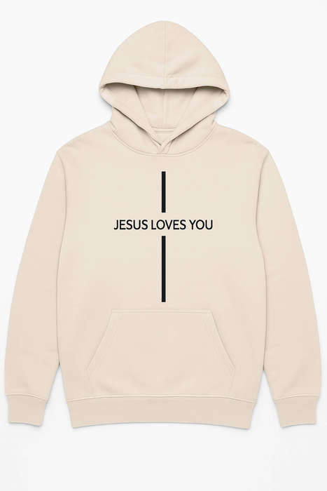 Hoodie - Jesus Loves you