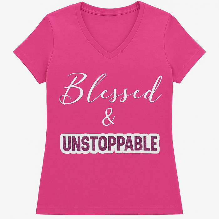 T-shirt - Blessed & Unstoppable