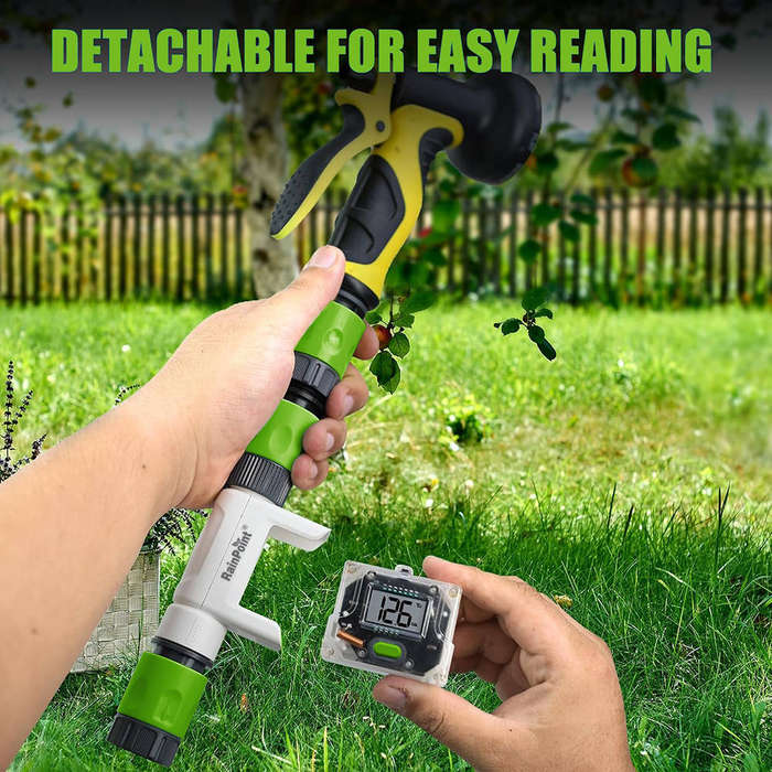 RainPoint Wireless Smart Wi-Fi Water Flow Meter (Device Only)