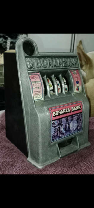 Vintage "Bonanza Bank"  slot machine