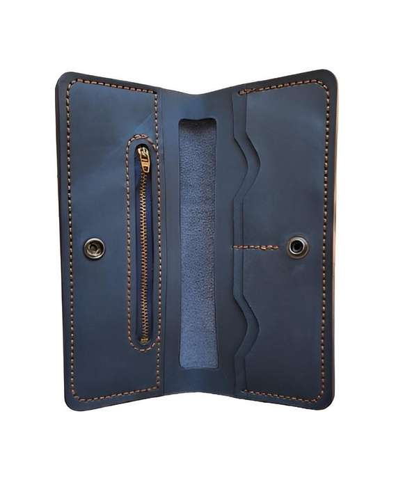 Handmade Leather Long Wallet