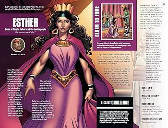 The Action Bible: Heroes and Villains  Brand New