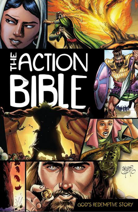 The Action Bible  Brand New (Hardcover)