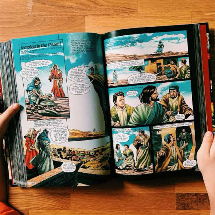 The Action Bible  Brand New (Hardcover)