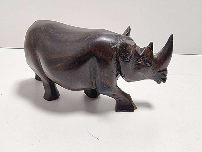 Collection of Elephant Carvings and Other