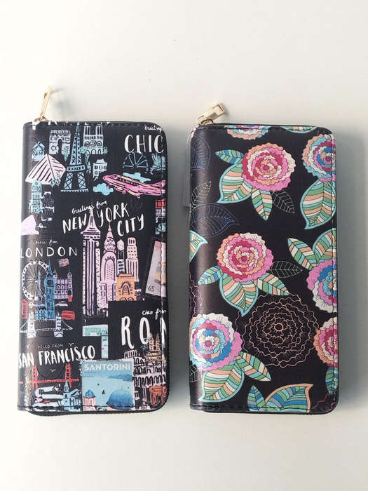 Quirky Ladies Large Purse Assorted Designs
