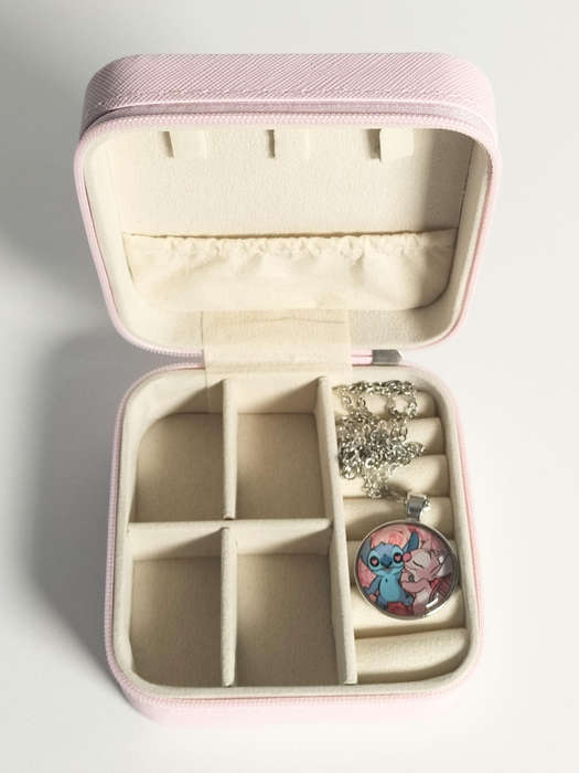 Adorable Stitch Jewellery box and Necklace Set