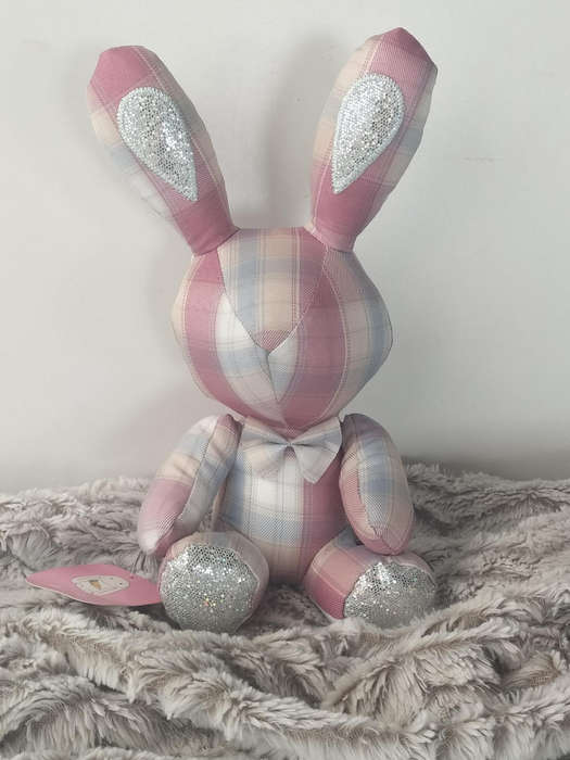 Chic Glitter Bunny Pink