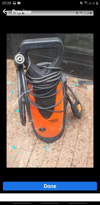 High pressure washer