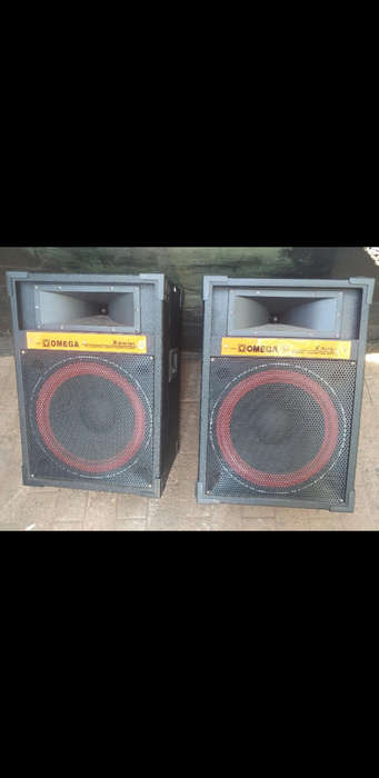 Omega music speakers