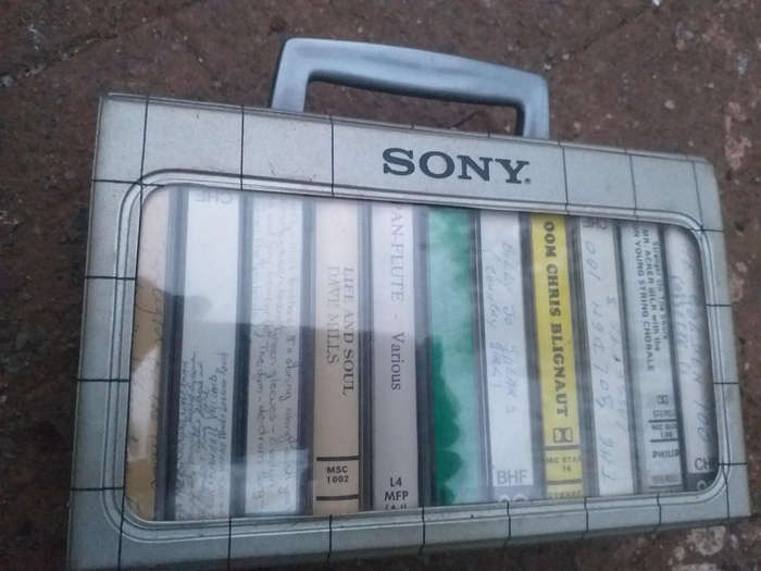 Music tapes vintage