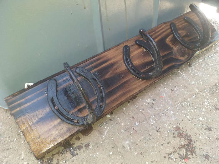 Vintage coat hanger