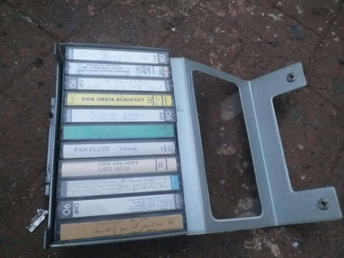 Music tapes vintage