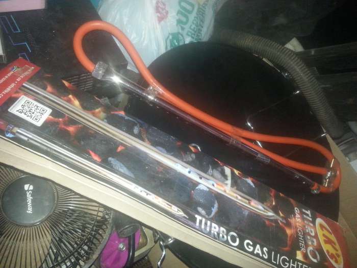 Turbo gas lighter