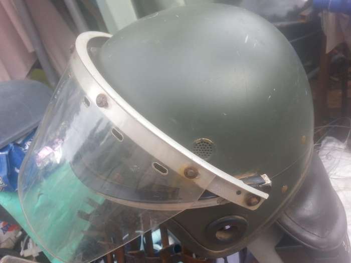 Vintage helmet