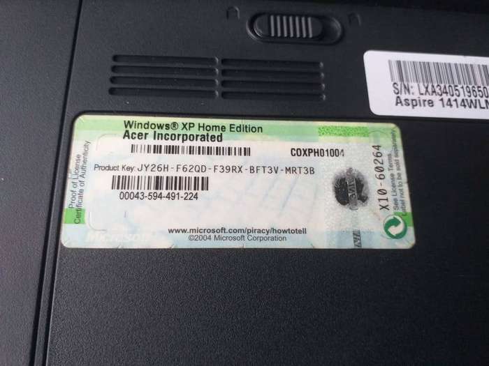 Acer laptop for spares
