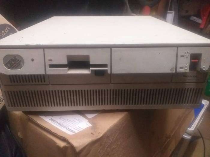 Vintage computer box