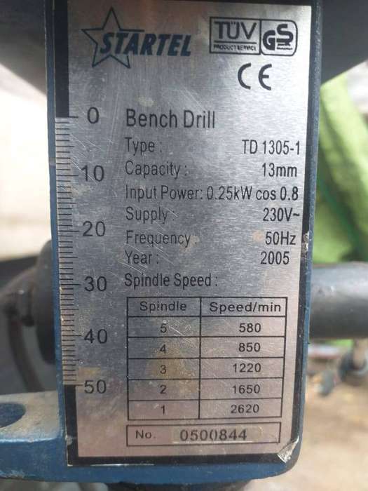 drill press