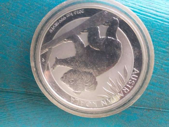 large collectable silver coin