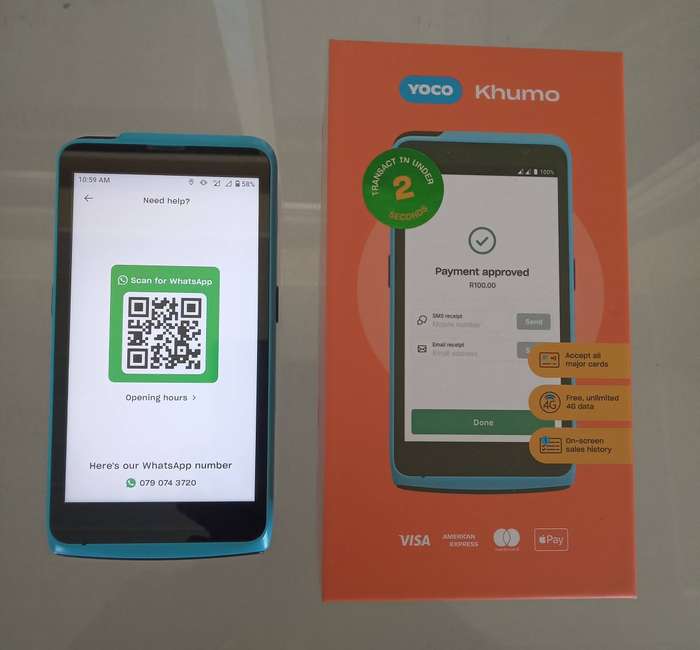 Yoco Khumo Card Machine