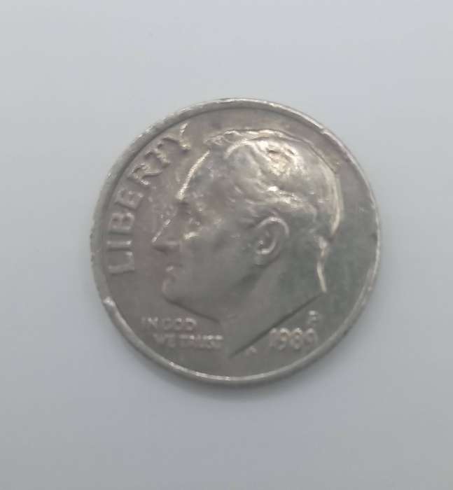 1989 USA One Dime Coin