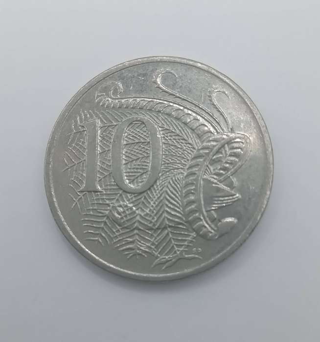 2008 AUSTRALIA ELIZABETH II 10 CENTS COIN