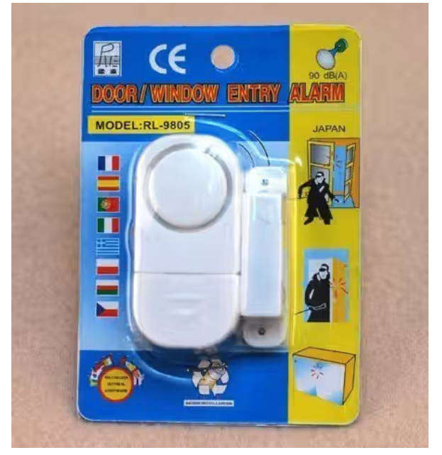 Wireless Home Door or Window Motion Detector Sensor - Security Alarm System