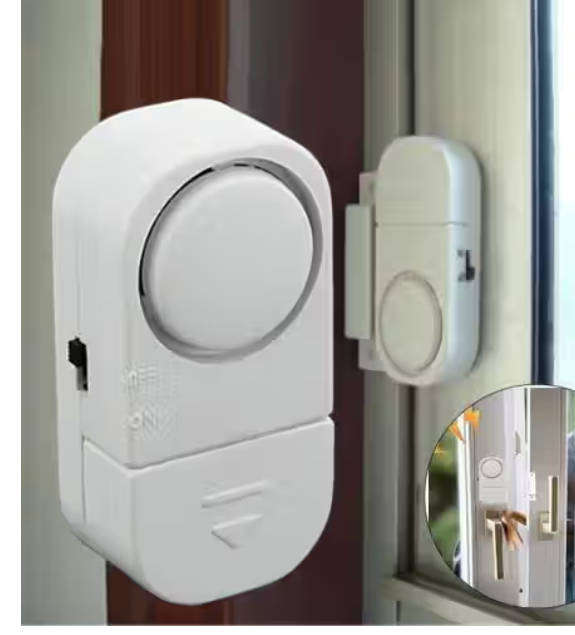 Wireless Home Door or Window Motion Detector Sensor - Security Alarm System