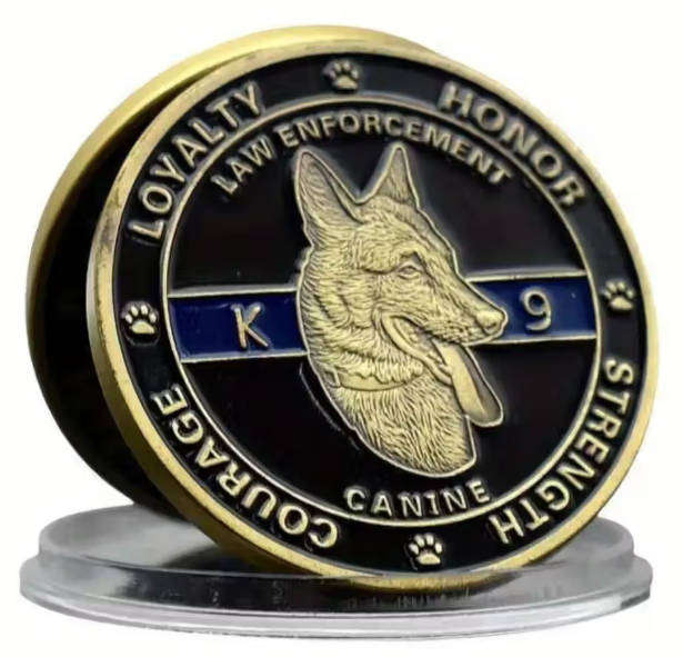 K-9 Canine USA Protector of Law Enforcement - Guardians of the Night Commemorative Coin