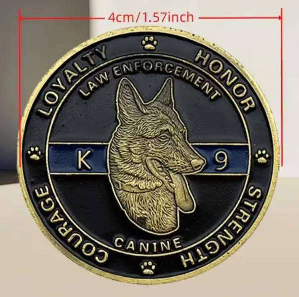 K-9 Canine USA Protector of Law Enforcement - Guardians of the Night Commemorative Coin