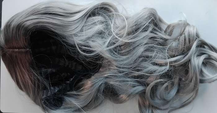 Silver Wig (Synthetic)