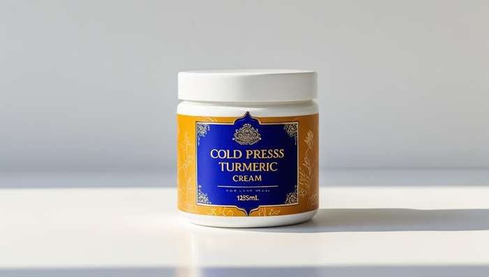 Organic cold press Turmeric cream 125ml