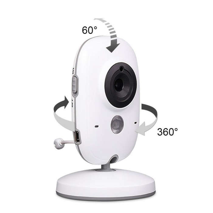 Wireless 3.2" Video Baby Monitor with Audio & Night Vision and Vox