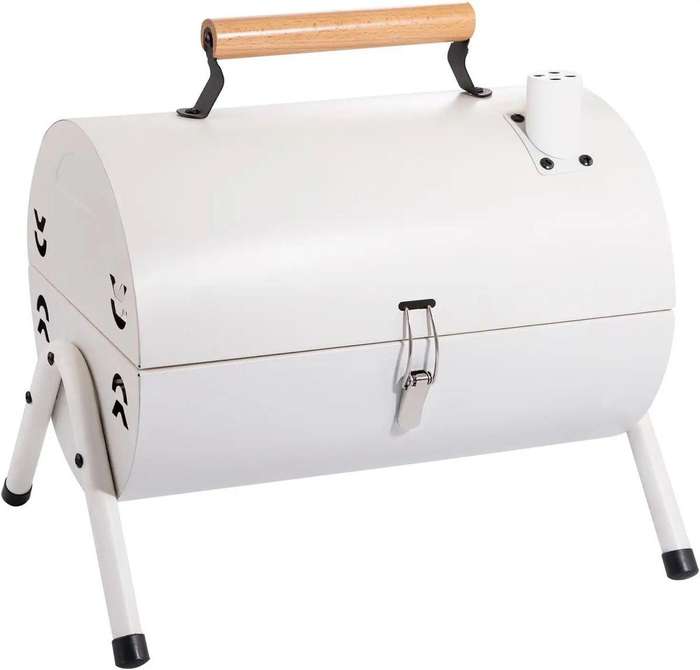 Portable Outdoor Mini BBQ Grill  Camping Barbecue Charcoal Stove for Picnics & Braais