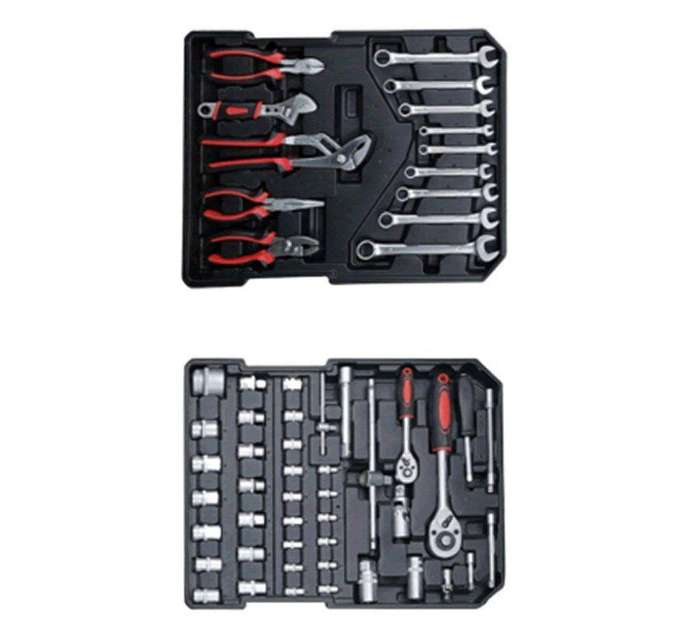186 Pieces Multi-functional Screwdriver Socket Tool Set-LPD-10036-1