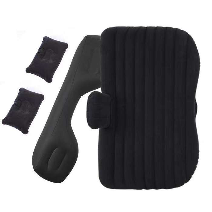Portable Car Air Bed Inflatable Mattress - Black: Your On-the-Go Comfort Zone