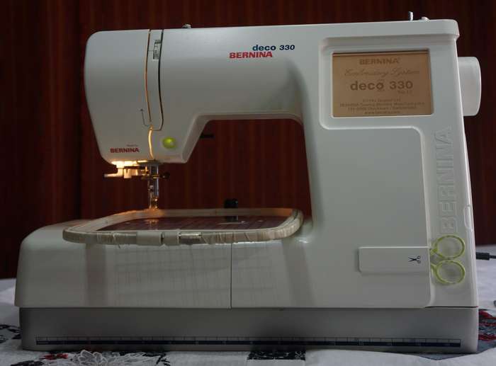 Bernina Deco 330 Embroidery Machine with Hoops