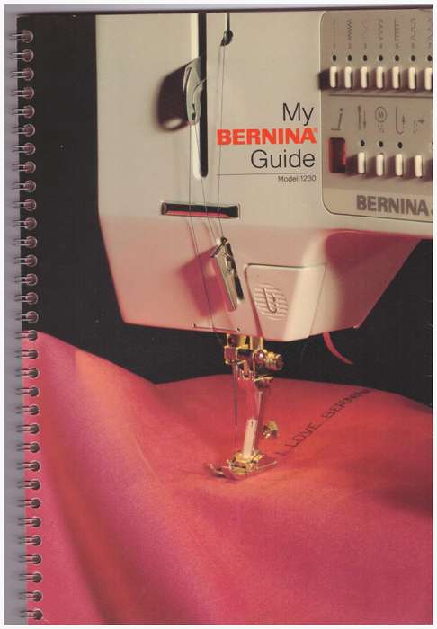 Bernina 1230 Sewing Machine with Hard Cover Cases included