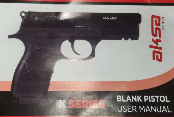 BLANK GUN 9MM