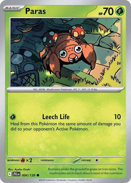 004/159 - Paras (None Holo)
