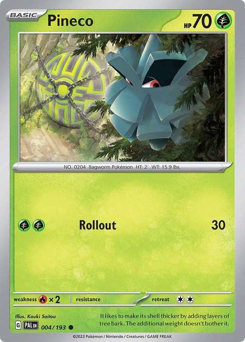 004/193 - Pineco (None Holo)