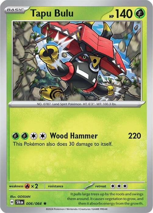 006/064 - Tapu Bulu (Holofoil)