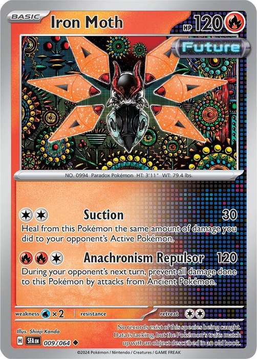 009/064 - Iron Moth (None Holo)
