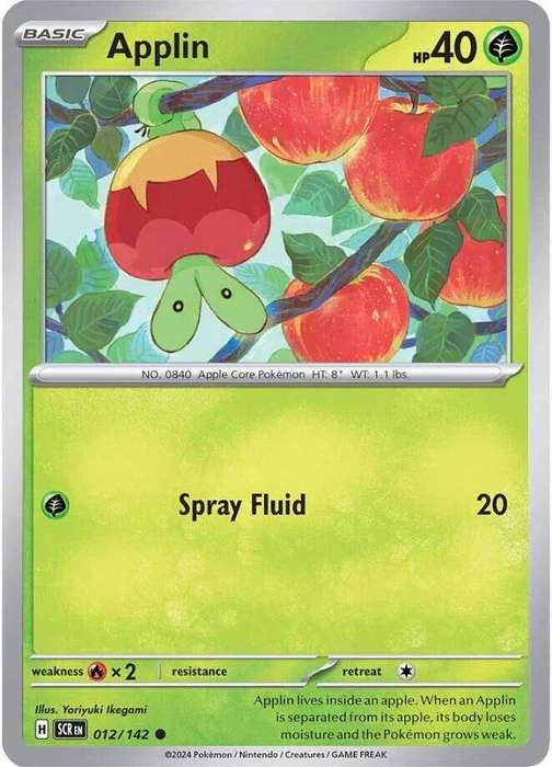012/142 - Applin (None Holo)