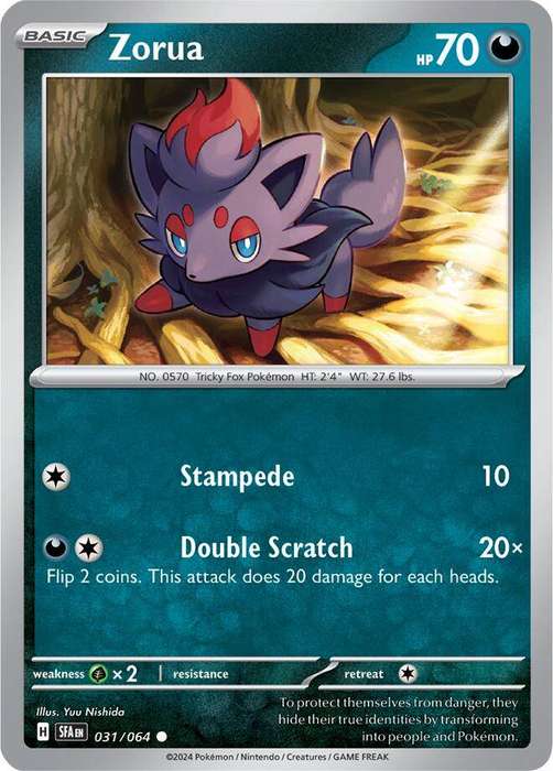 031/064 - Zorua (None Holo)