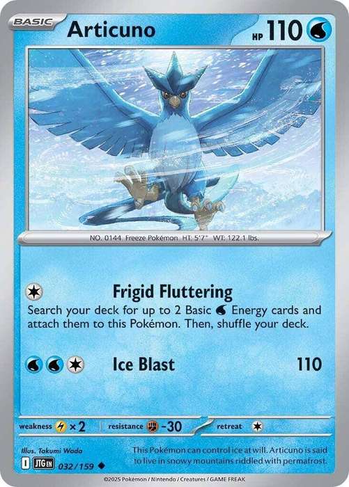 032/159 - Articuno (None Holo)